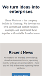 Mobile Screenshot of hanseventures.com